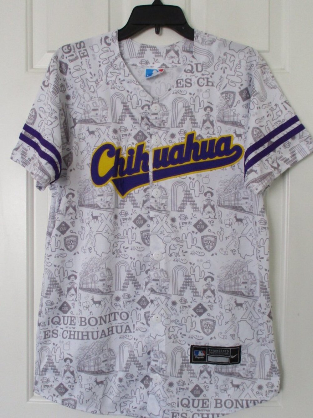 MLB Pacific Coast League AAA El Paso Chihuahuas Baseball Jersey NWOT - Medium